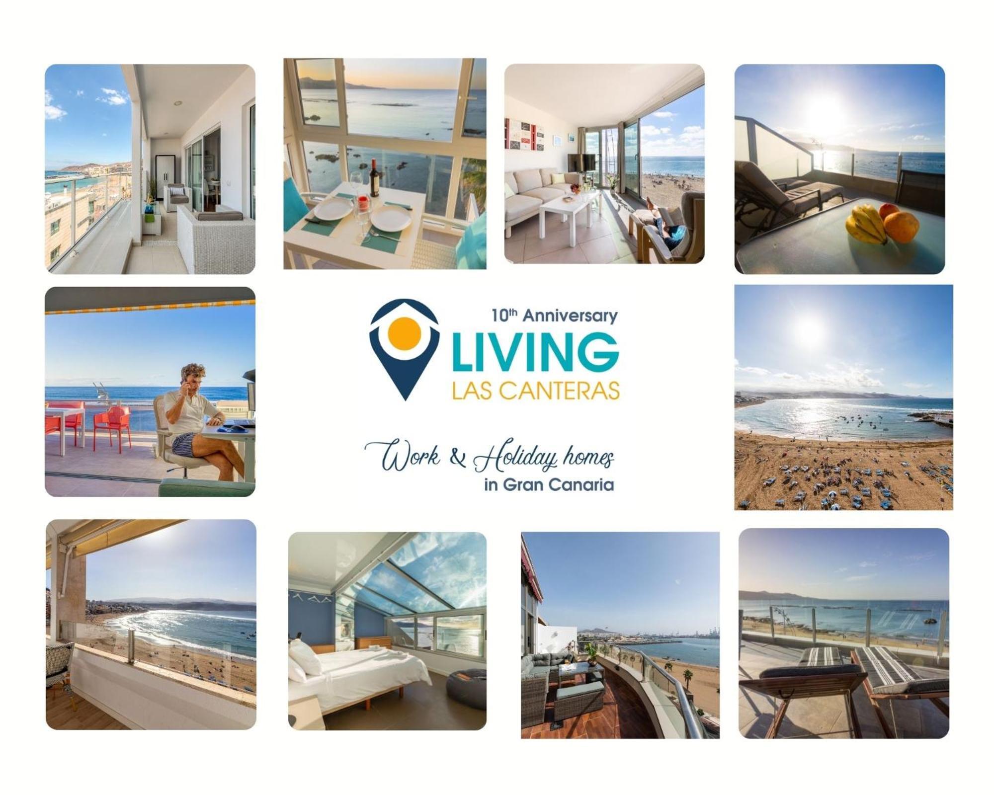 Living Las Canteras Homes - Front-Line Beach Лас-Пальмас-де-Гран-Канарія Екстер'єр фото